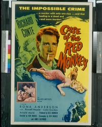 CASE OF THE RED MONKEY 1sh '55