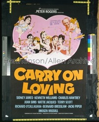 CARRY ON LOVING English 1sh '70