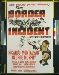 BORDER INCIDENT 1sh '49