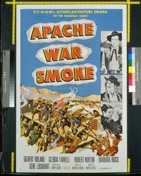 APACHE WAR SMOKE 1sh '52