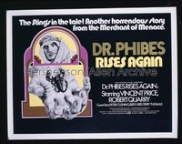 DR. PHIBES RISES AGAIN British quad '72