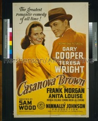 CASANOVA BROWN 1sh '44