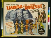 CASANOVA IN BURLESQUE 1/2sh '44