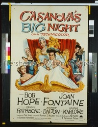 CASANOVA'S BIG NIGHT 1sh '54