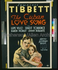 CUBAN LOVE SONG 1sh '31