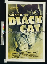 CASE OF THE BLACK CAT 1sh '36