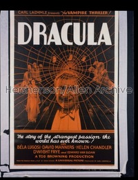 DRACULA ('31) 1sh '31