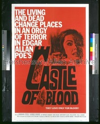 CASTLE OF BLOOD 1sh '64