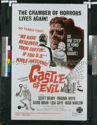 CASTLE OF EVIL 1sh '66