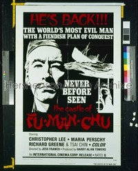 CASTLE OF FU MANCHU 1sh '69