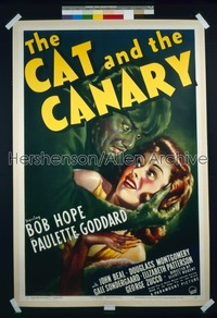 CAT & THE CANARY ('39) 1sh '39