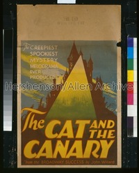 CAT & THE CANARY ('27) WC '27