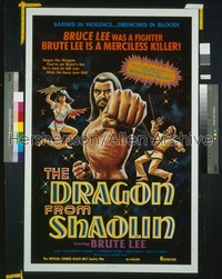 DRAGON FROM SHAOLIN (Brute Lee) 1sh '70