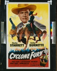 CYCLONE FURY 1sh '51