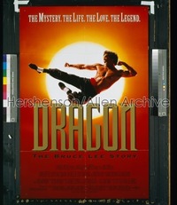 DRAGON: THE BRUCE LEE STORY 1sh '93