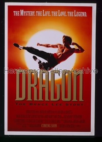 DRAGON: THE BRUCE LEE STORY 1sh '93