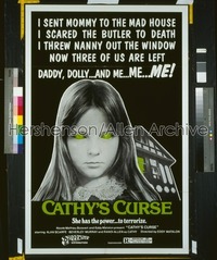 CATHY'S CURSE 1sh '77