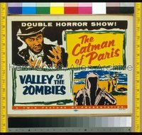 CATMAN OF PARIS/VALLEY OF THE ZOMBIES LC '56