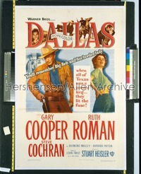 DALLAS ('50) 1sh '50