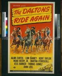 DALTONS RIDE AGAIN 1sh '45