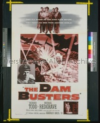 DAM BUSTERS 1sh '55