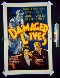 DAMAGED LIVES 1sh '37