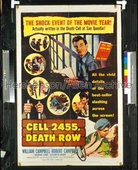 CELL 2455 DEATH ROW 1sh '55