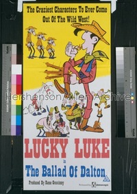 LUCKY LUKE ('71) Aust daybill '71