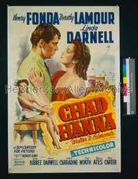 CHAD HANNA 1sh '40