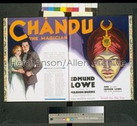 CHANDU THE MAGICIAN campaign book '32