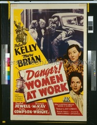 DANGER WOMEN AT WORK 1sh '43