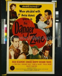 DANGER ZONE ('51) 1sh '51