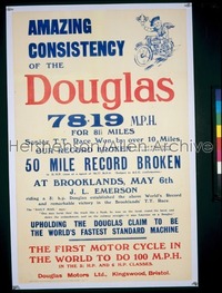 DOUGLAS advertising poster '30s