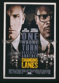 CHANGING LANES 1sh '02