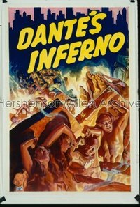 DANTE'S INFERNO ('35) style A 1sh '35