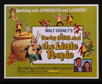 DARBY O'GILL & THE LITTLE PEOPLE 1/2sh R77