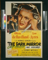 DARK MIRROR ('46) 1sh '46