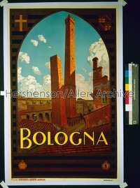 BOLOGNA travel poster '28