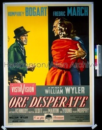 DESPERATE HOURS ('55) Italian 1p '55