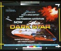 DARK STAR (1978) British quad 1978