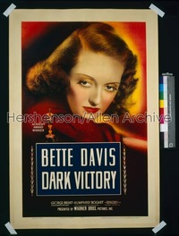 DARK VICTORY ('39) 1sh '39