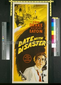 DATE WITH DISASTER Aust daybill '57