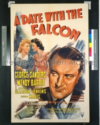 DATE WITH THE FALCON 1sh '41