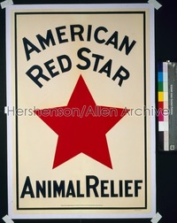 AMERICAN RED STAR ANIMAL RELIEF special '30s