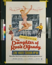 DAUGHTER OF ROSIE O'GRADY 1sh '50