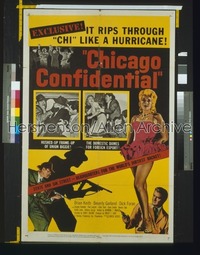 CHICAGO CONFIDENTIAL 1sh '57