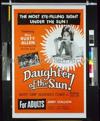 DAUGHTER OF THE SUN ('62) 1sh '62