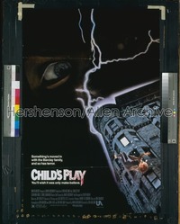 CHILD'S PLAY ('88) 1sh '88