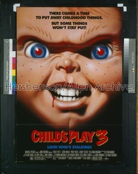 CHILD'S PLAY 3 1sh '91