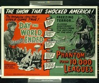 PHANTOM FROM 10,000 LEAGUES/DAY THE WORLD ENDED 1/2sh '56